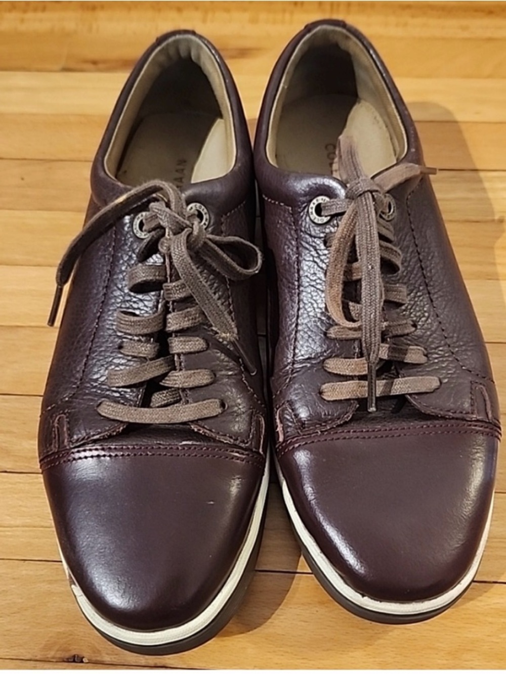 COLE HAAN brown leather sneaker 7.5 men’s
